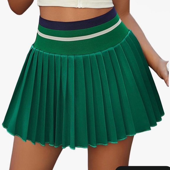 NWOT Avidlove Skirt y2k Mini Skirt Stretchy High Waisted Pleated - Picture 2 of 7